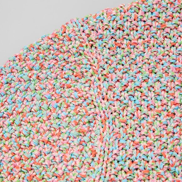 CHICJOC 100% Cotton Hand-Knitted Cardigan with Loro Piana Yarn size 38 - Picture 7 of 16